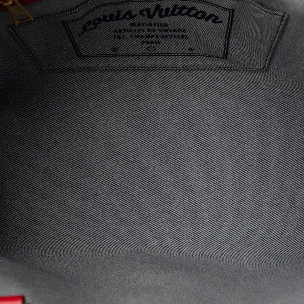 Louis Vuitton Denim Leather OnTheGo GM Tote Bag
